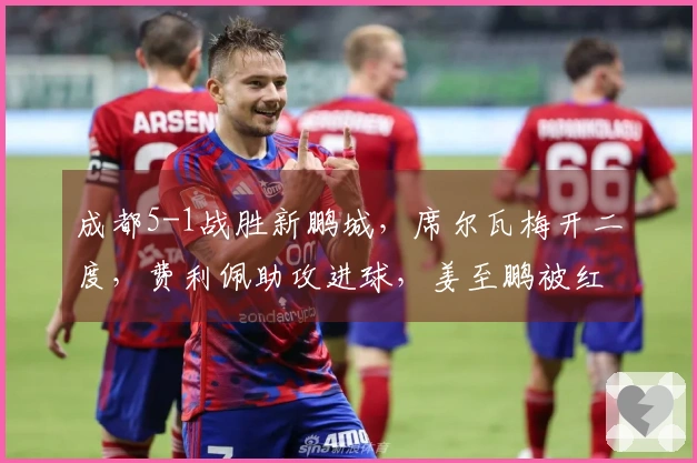 成都5-1战胜新鹏城，席尔瓦梅开二度，费利佩助攻进球，姜至鹏被红牌驱逐